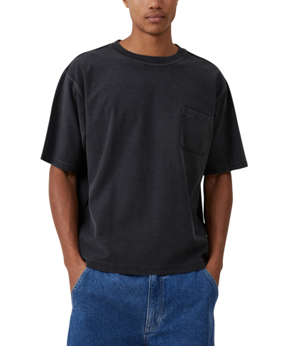 Cotton On Men's Reversed Wide Neck T-shirt In Black
