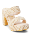 Beach By Matisse Gem Platform Sandal In Natural Multi