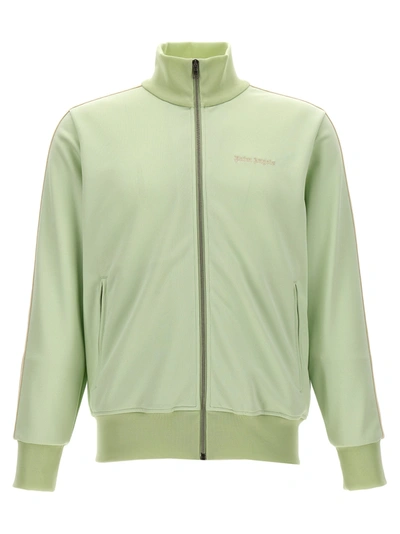 Palm Angels Classic Logo Track Casual Jackets, Parka Green