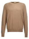 Ma'ry'ya Beige Crew-neck Sweater
