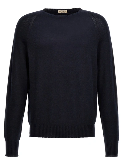 MA'RY'YA CREW-NECK SWEATER SWEATER, CARDIGANS BLUE