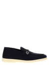 FERRAGAMO DRAME LOAFERS BLUE