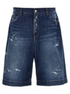 Dolce & Gabbana Denim Bermuda Shorts