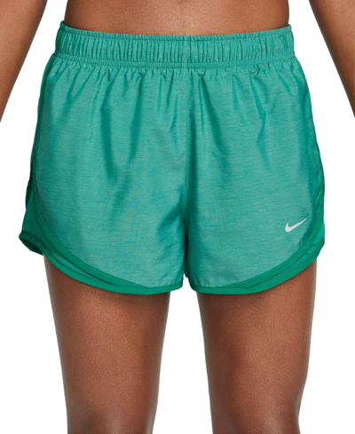 Nike Tempo Women's Brief-lined Running Shorts In Malachite,malachite,wolf Grey