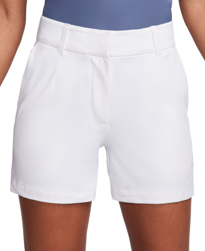 Nike Women's Dri-fit Victory 5" Golf Shorts In White,black
