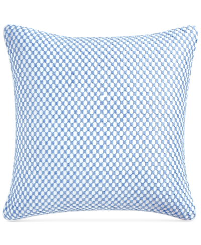 Charter Club Damask Designs Woven Tile Decorative Pillow, 18" X 18",, Created For Macy's In Bellflower