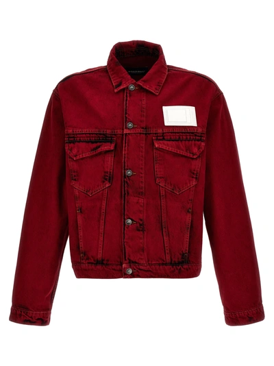 A-cold-wall* Strand Trucker Casual Jackets, Parka Red In Rojo