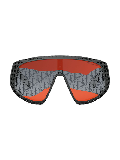 DIOR MEN'S DIOR3D M1U MASK SUNGLASSES