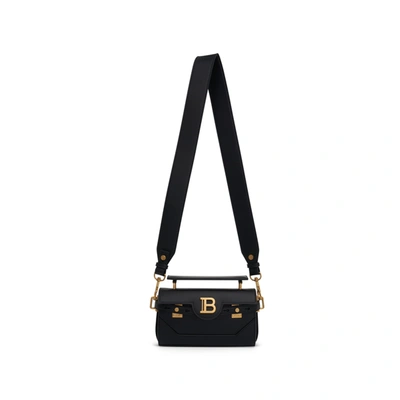 Balmain B-buzz 19 Calfskin Shoulder Bag