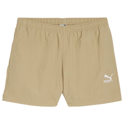 Puma Womens  Classics A-line Shorts In Beige