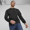 Puma Open Road Crewneck Pullover Sweatshirt In  Black