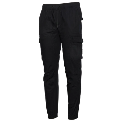 Csg Mens  Essential Cargo Joggers In Black/black