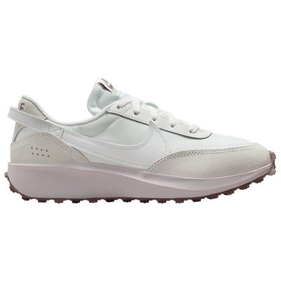 Nike Womens  Waffle Debut In Summit White/summit White/smokey Mauve/platinum Violet