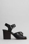 Lemaire Strappy Sandal In Black