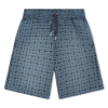 GIVENCHY DENIM SHORTS WITH 4G PRINT