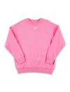 Off-white Arrows Cotton Sweatshirt In Pink