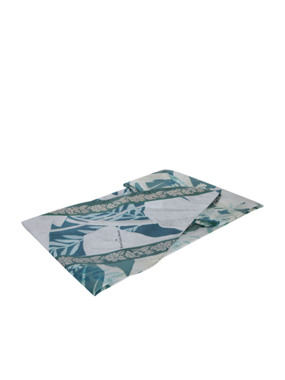 Pierre-louis Mascia Aloe Light Blue Foulard