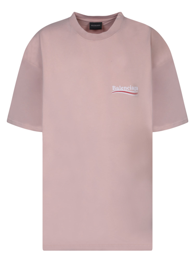 Balenciaga Political Pink T-shirt