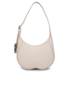 BURBERRY SMALL CHESS IVORY LEATHER BAG