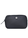 Tory Burch Virginia Nylon Belt Bag In Basil In Black