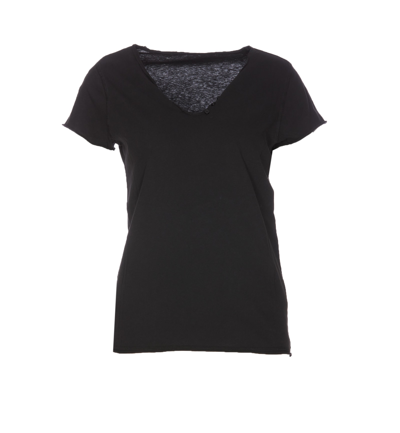 Zadig &amp; Voltaire Tunisien Peace Love Wings T-shirt In Black