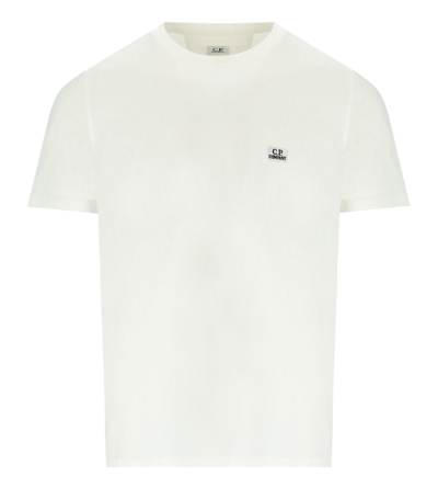 C.P. COMPANY C.P. COMPANY  JERSEY 30/1 GAUZE WHITE T-SHIRT