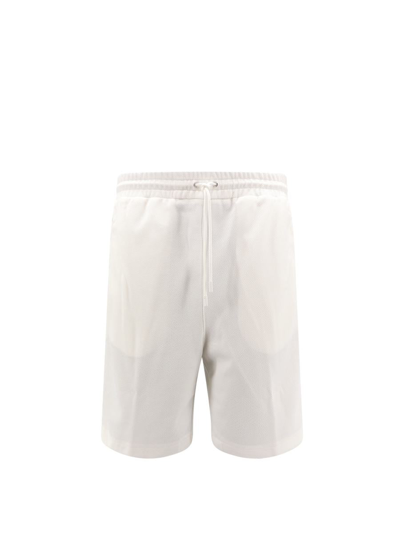 Gucci Web Detailed Jersey Shorts In White