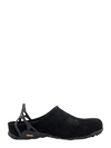 Roa Fedaia Sherpa Mules In Black