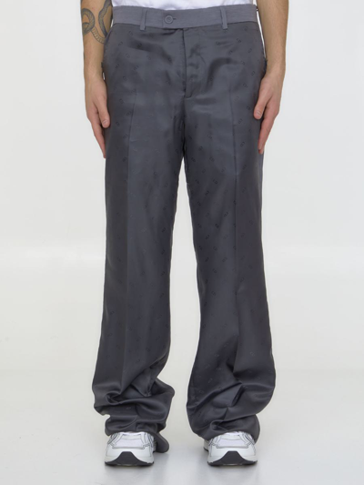 Dior Technical Canvas Pants In Black