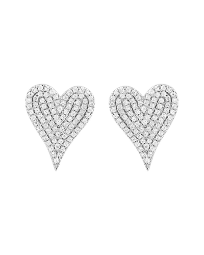 Diamond Select Cuts Sselects Essentials 14k 0.48 Ct. Tw. Diamond Earrings In White