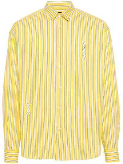 Jacquemus La Simon 衬衫 In Yellow