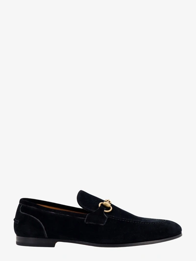 GUCCI GUCCI MAN JORDAAN MAN BLACK LOAFERS