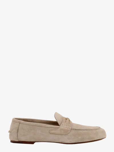 Gucci Man Loafer Man Beige Loafers In Cream