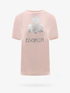 ISABEL MARANT ÉTOILE ISABEL MARANT ETOILE WOMAN ZEWEL WOMAN PINK T-SHIRTS