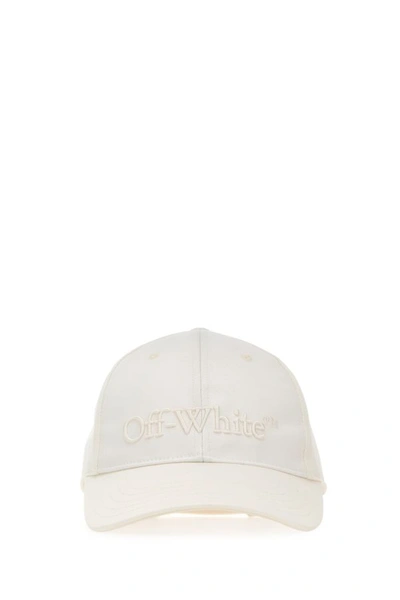 Off-white Off White Woman White Cotton Baseball Cap