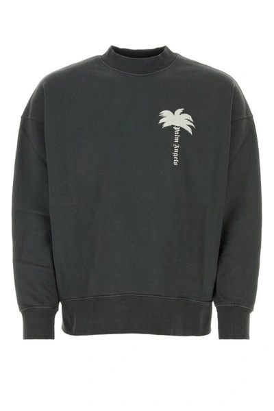 Palm Angels Sweatshirt The Palm In Gray