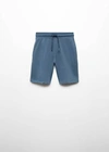 Mango Kids' Bermuda Shorts Blue