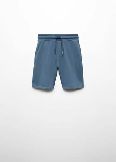 Mango Kids' Bermuda Shorts Blue