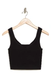 ABOUND ABOUND REVERSIBLE RIB CROP SWEATER TANK