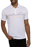 TRAVIS MATHEW TRAVISMATHEW BEACH READ STRIPE POLO