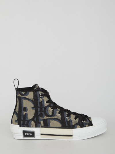 Dior B23 High-top Sneakers In Black