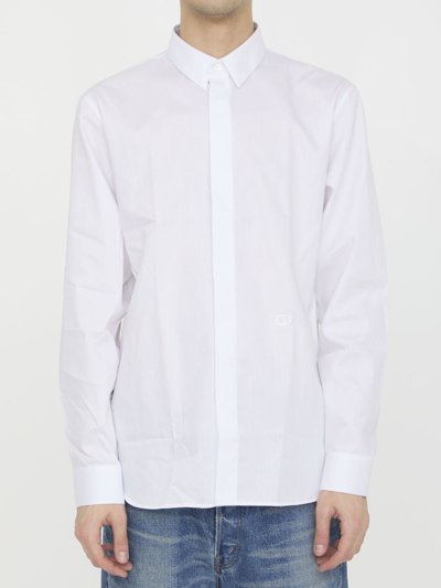 Dior Cd Icon Shirt In White