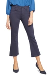 Nydj Waist Match Alina Womens Tummy Slimming Denim Leggings In Dark Rinse