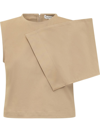 Jw Anderson Sleeveless Kite Top In Beige