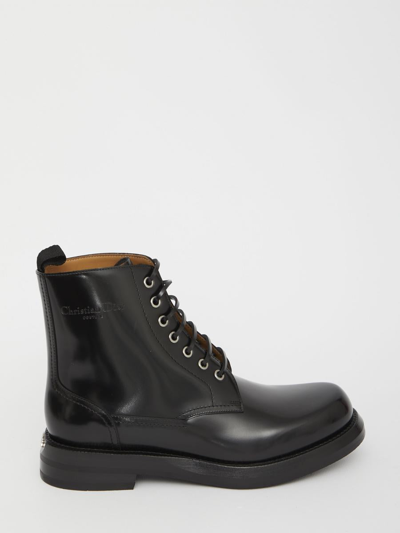 Dior Carlo Leather Boots(PLEASE REQUEST YOUR SIZE FOR PURCHASING) Dior Carlo Boots In Black | ModeSens main image 4