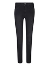 Liu •jo Mid-rise Bootcut Jeans In Black