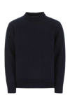 Maison Margiela Ribbed Turtle Neck In Blue