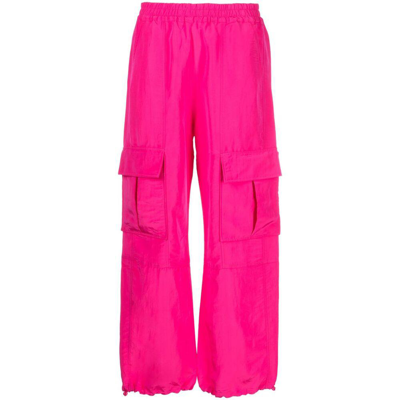 Rodebjer Cargo-pocket Detail Trousers In Pink