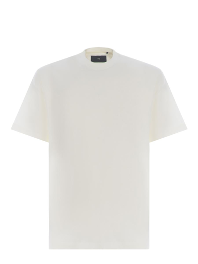 Y-3 T-shirt  Relaxed Made Of Cotton In Beige
