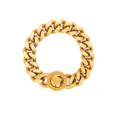 Versace Gold Large Chain Medusa Bracelet